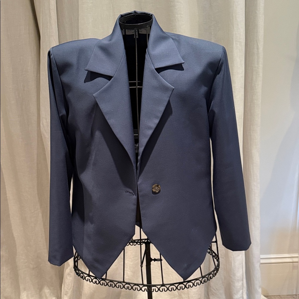 Classic Navy Women's Blazer Jacket